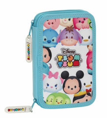 Penar dublu echipat 34 piese Tsum Tsum 20.5x13.5x4.5 cm