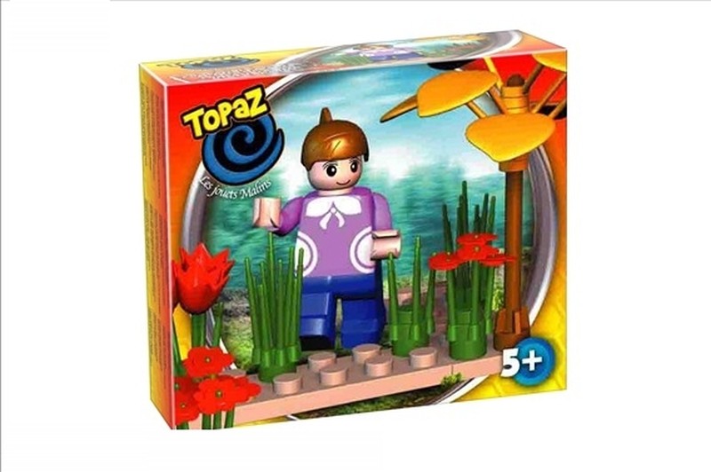Set de construit tip lego-Gradinar