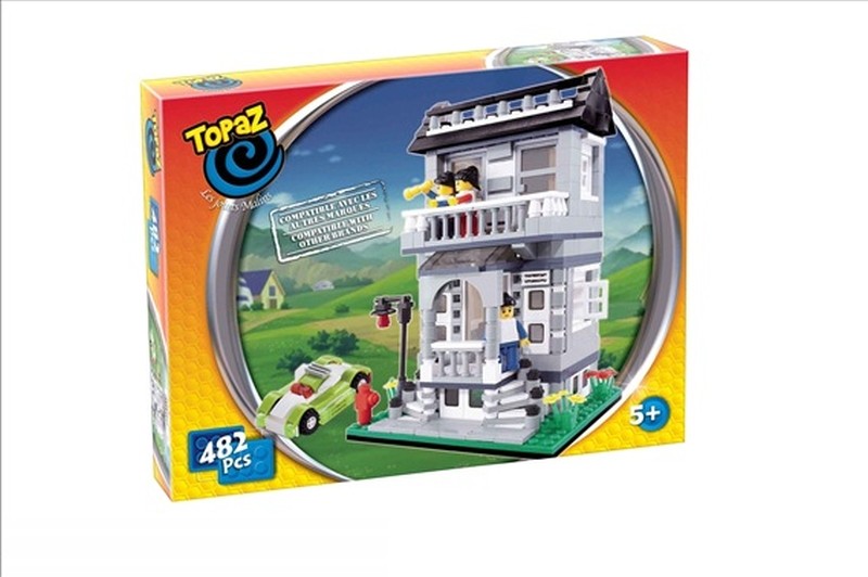 Set de construit tip lego-Vila-482 piese