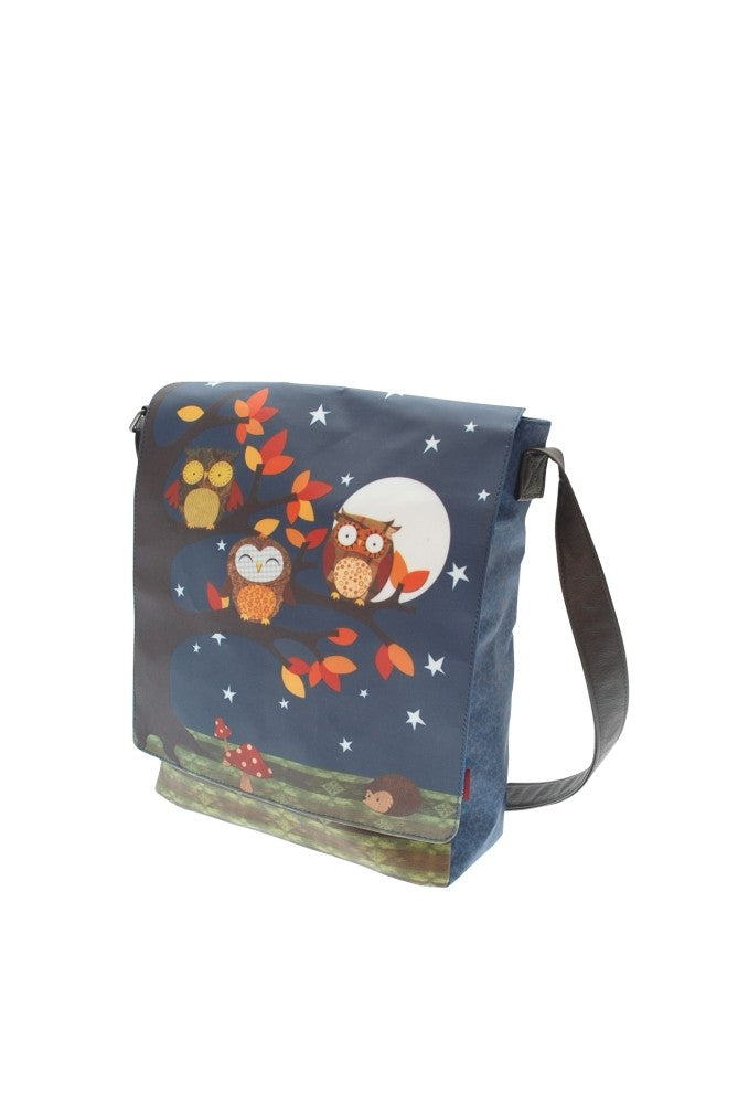 Geanta inalta de umar Eclectic Owls