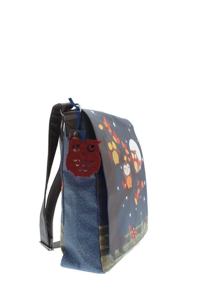 Geanta inalta de umar Eclectic Owls