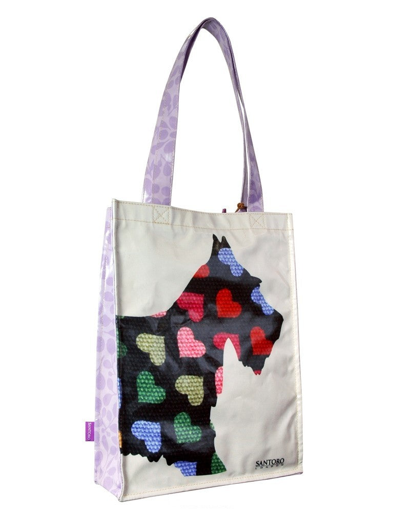 Sacosa cumparaturi Eclectic Scottie Dogs