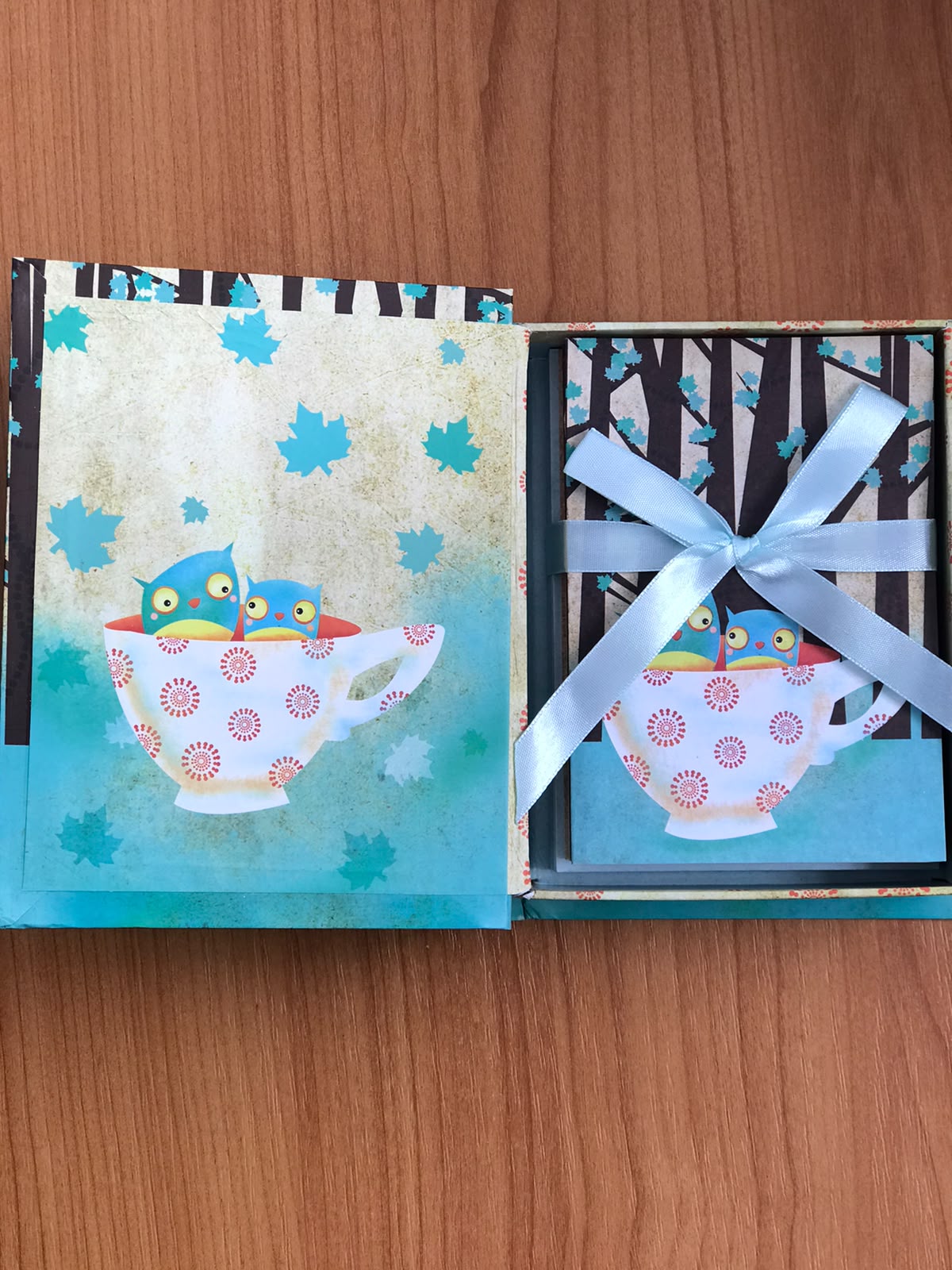 Cutie cu felicitari Eclectic