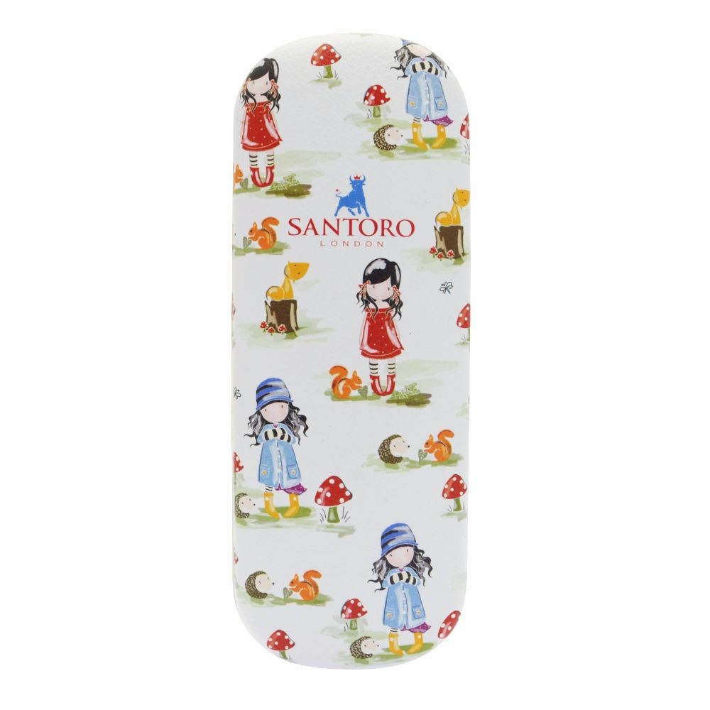 Etui ochelari Gorjuss Pastel Pattern Collection - Toadstools