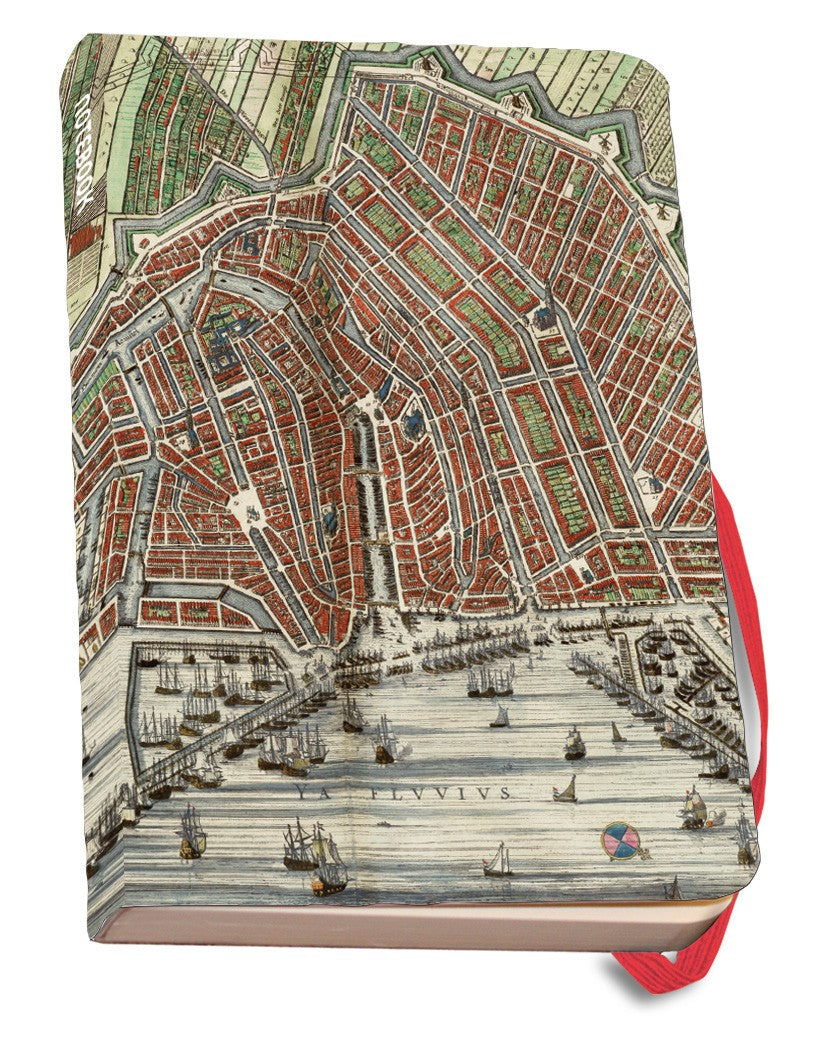 Carnet notite 112 pagini Kaart van Amsterdam Blaeu