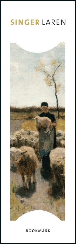 Semn de carte Het pasgeboren lam, Anton  Mauve, Singer, Laren