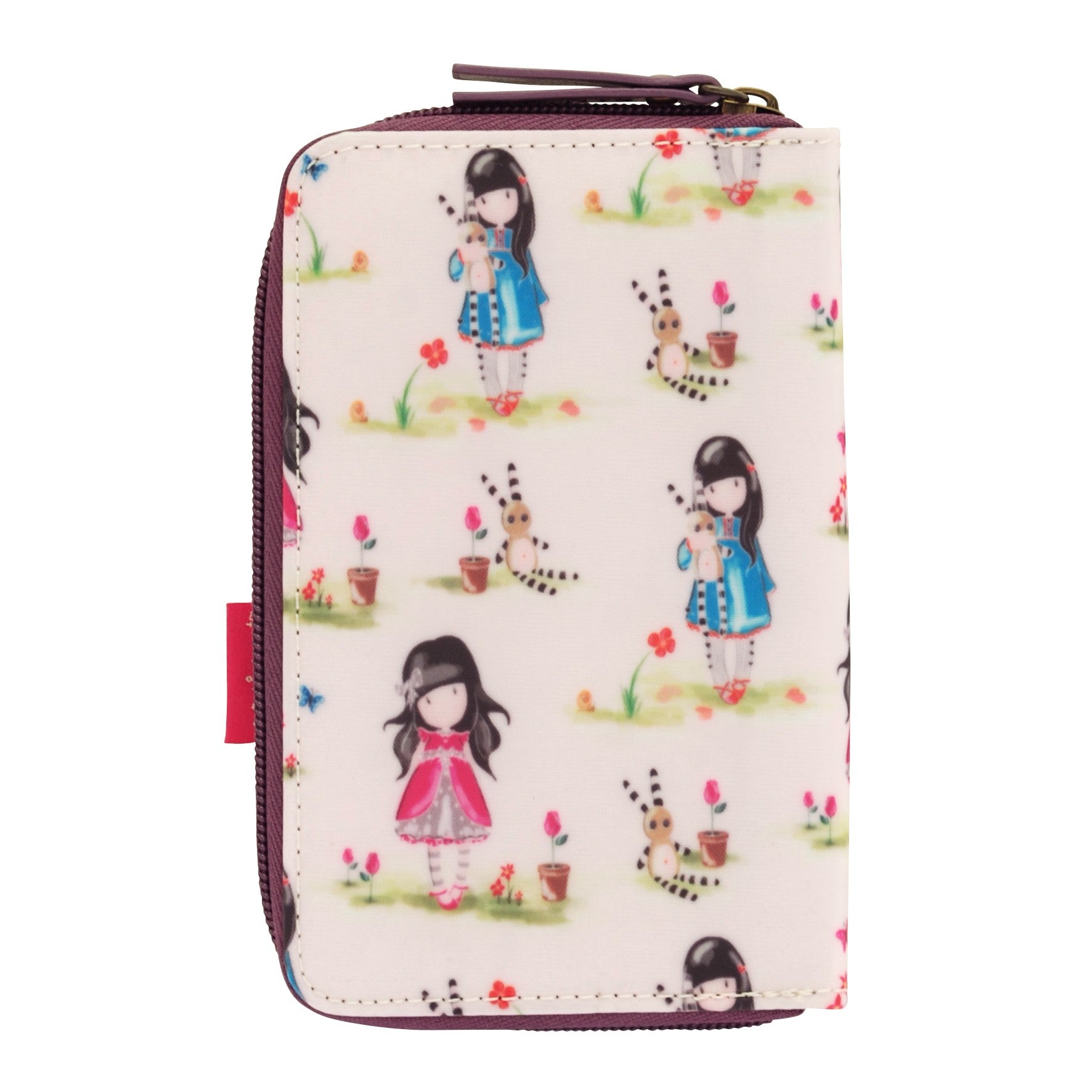 Gorjuss portofel mic fermoar Pastel Ladybird