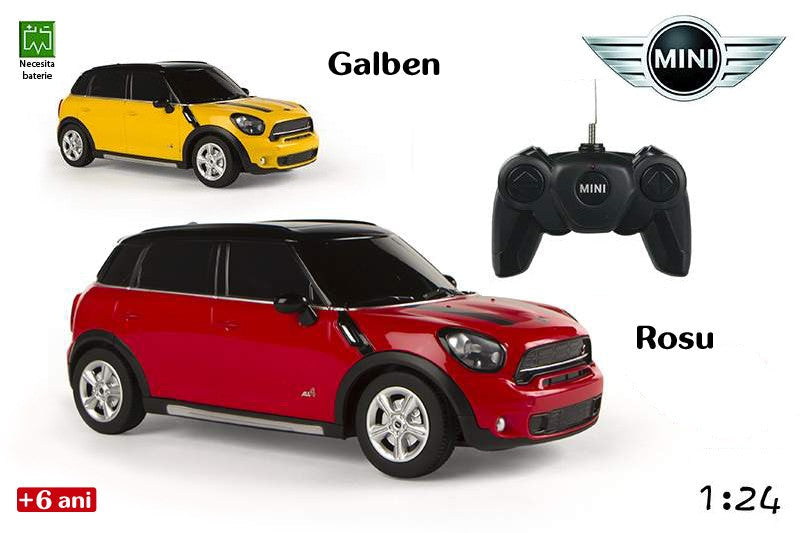 Jucarie masina Mini Countryman cu radiocomanda