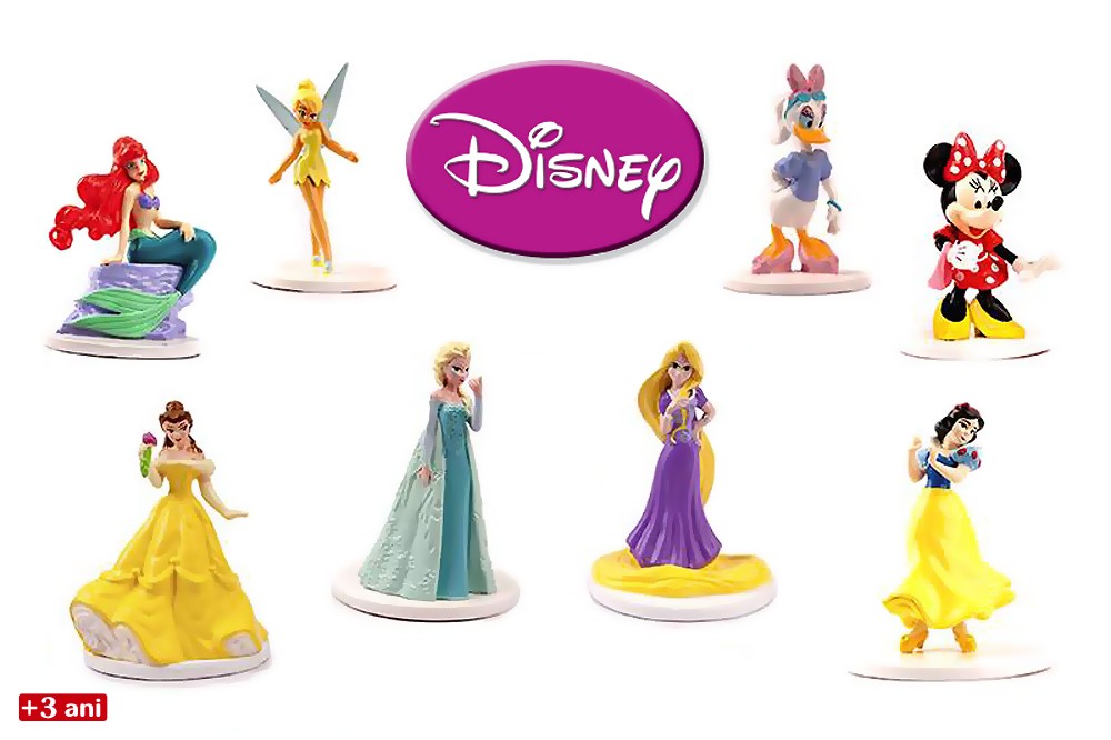 Capsule surpriză Disney pentru copii, jucării de colecție