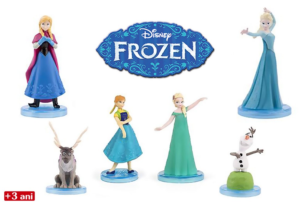 Set capsule surpriză Frozen cu personaje din filmul Disney