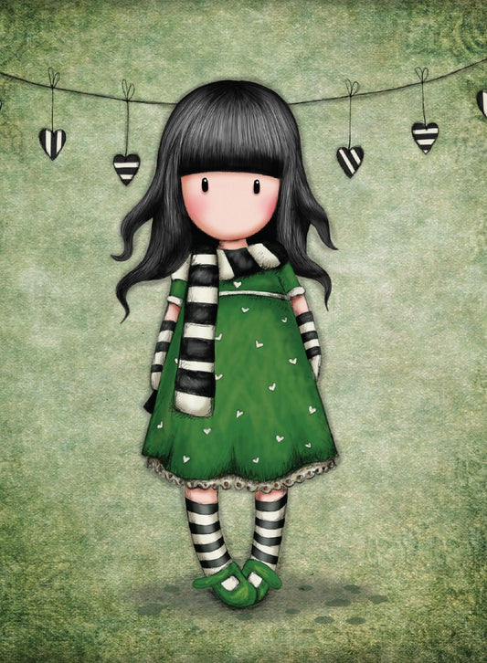 Felicitare Gorjuss - The Scarf