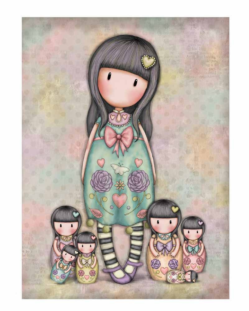 Felicitare Gorjuss - Seven Sisters
