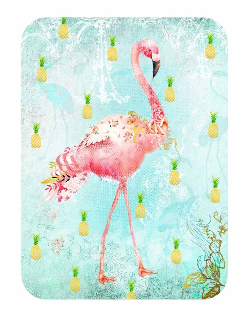 Felicitare Eclectic - Flamingo