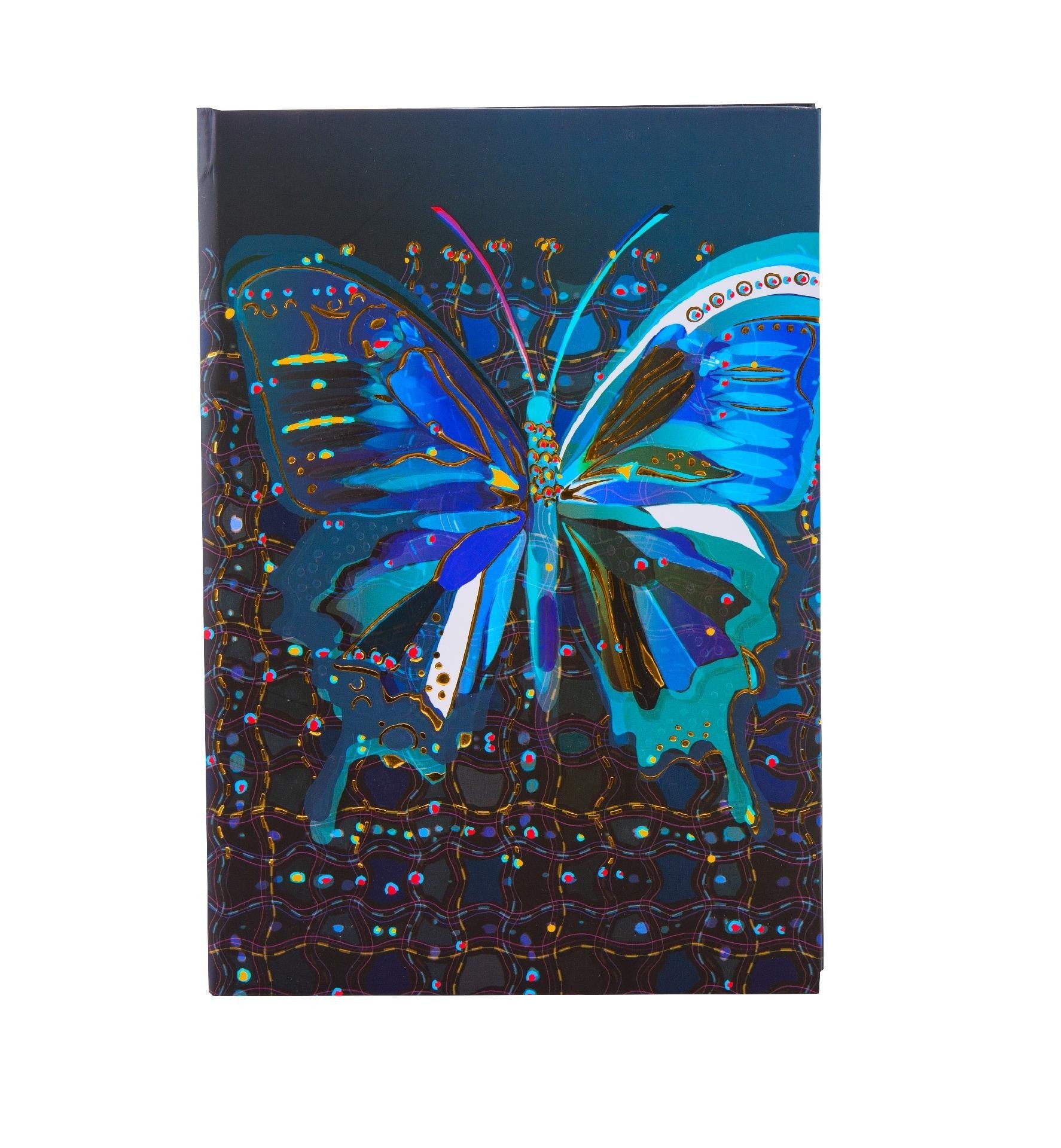 Agenda Goldbuch A5 cu efect special Fluturele floare