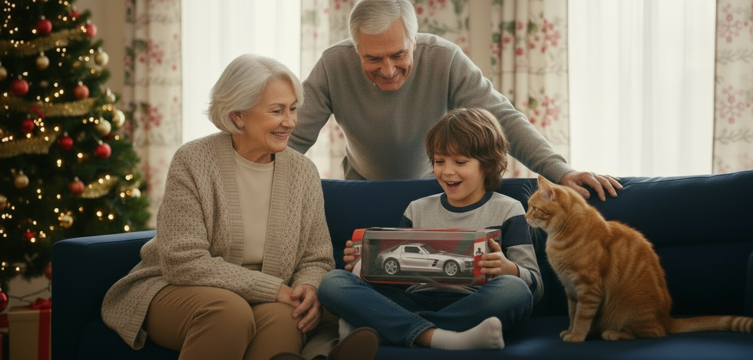 Mașinuță diecast Mercedes-Benz SLS AMG 2010, 1:24,  Gri