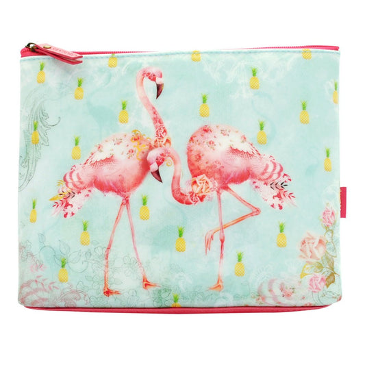 Portfard Santoro mare Flamingos