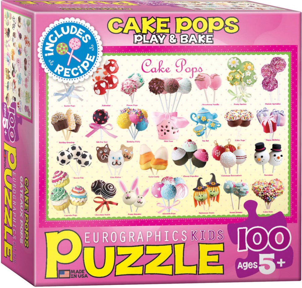 Puzzle 100 piese Cake pops