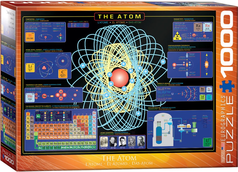 Puzzle 1000 piese The Atom