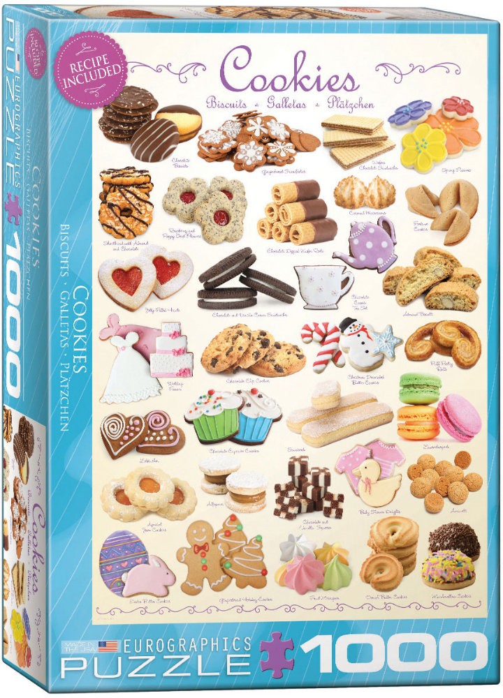 Puzzle 1000 piese Cookies