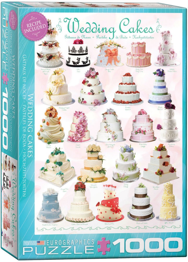 Puzzle 1000 piese Wedding Cakes