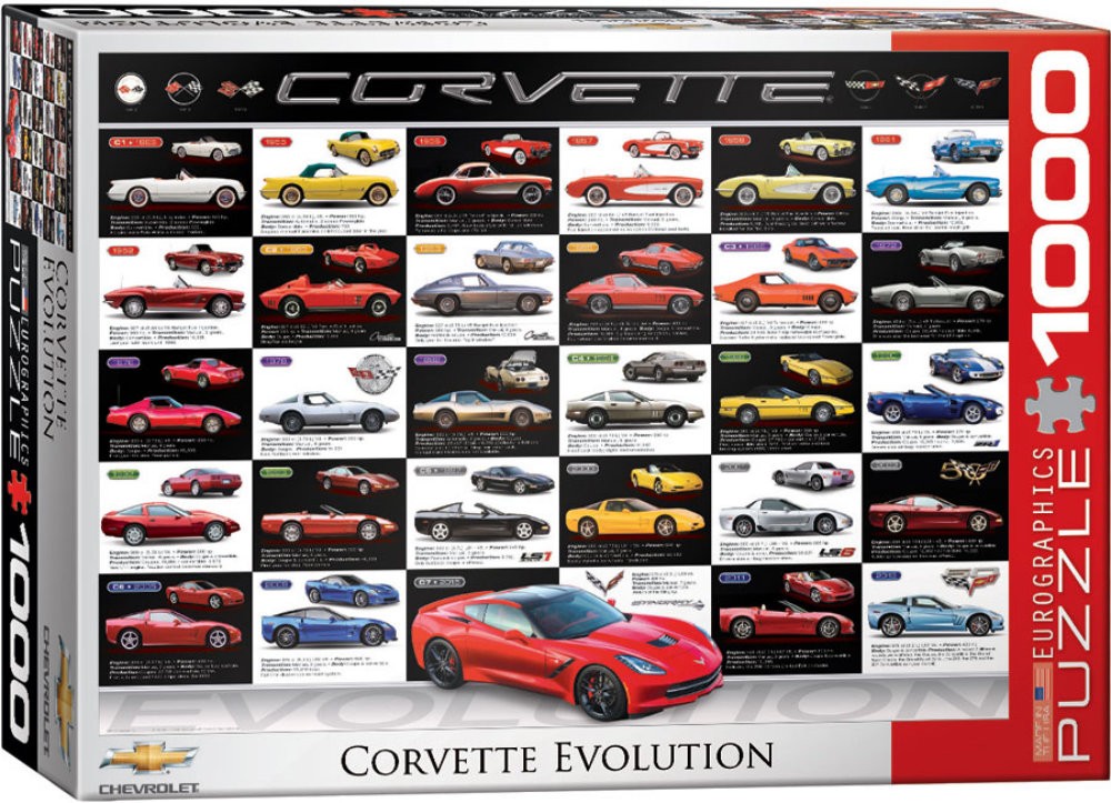 Puzzle 1000 piese Corvette Evolution