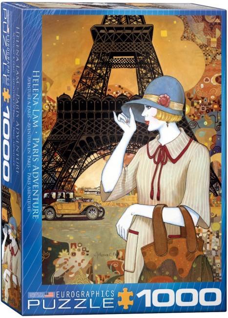 Puzzle 1000 piese Paris Adventure Helena Lam (mare) - Nitzi.ro