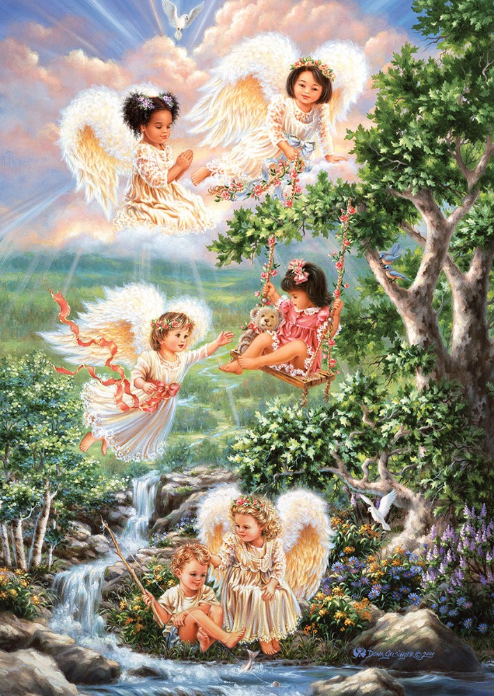 Puzzle 1000 piese Angels of hope DONA GELSINGER