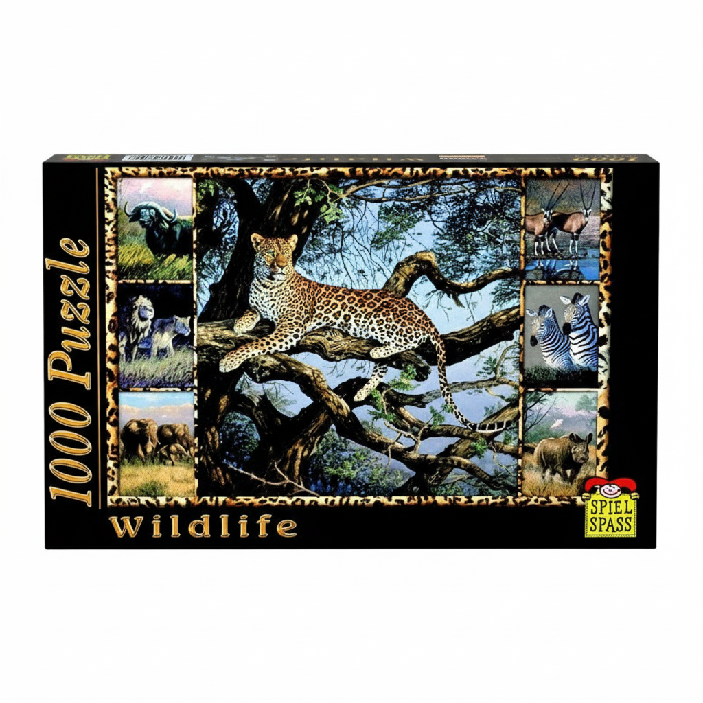 Puzzle Wildlife Leopard 1000 piese