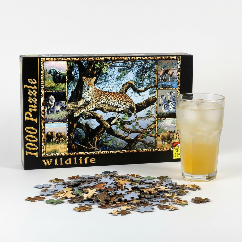 Puzzle Wildlife Leopard 1000 piese