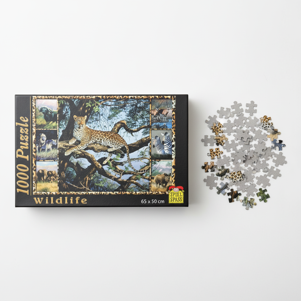 Puzzle Wildlife Leopard 1000 piese