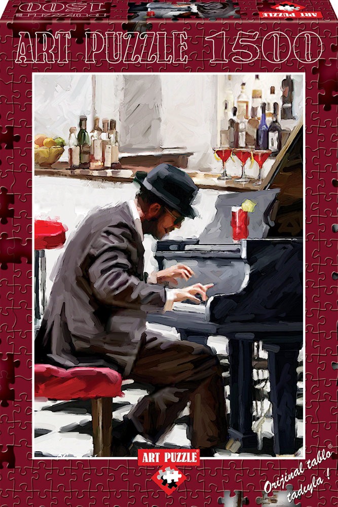 Puzzle 1500 piese - Piano Player - The Macneil Studio