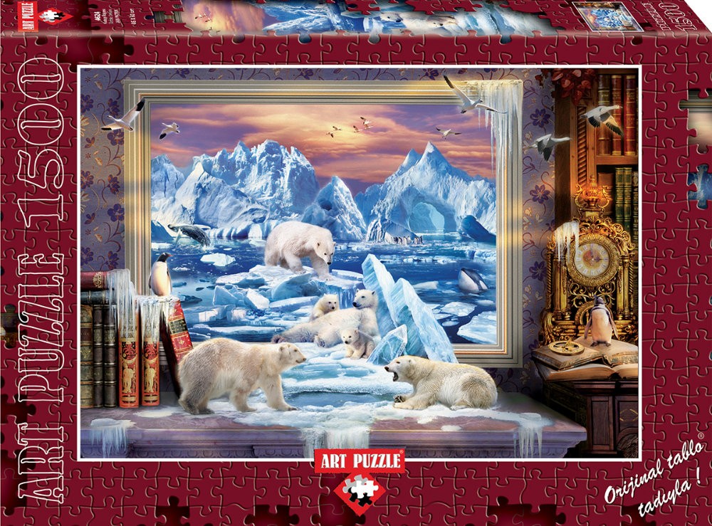 Puzzle 1500 piese - Arctic Dream - Jan Patrik