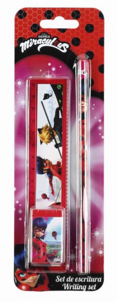 Set scris 3 piese LADYBUG