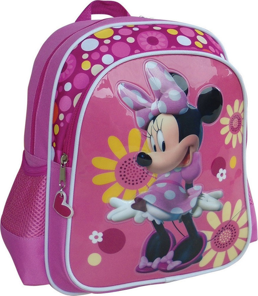 Ghiozdan Minnie Mouse pentru gradinita - Flori