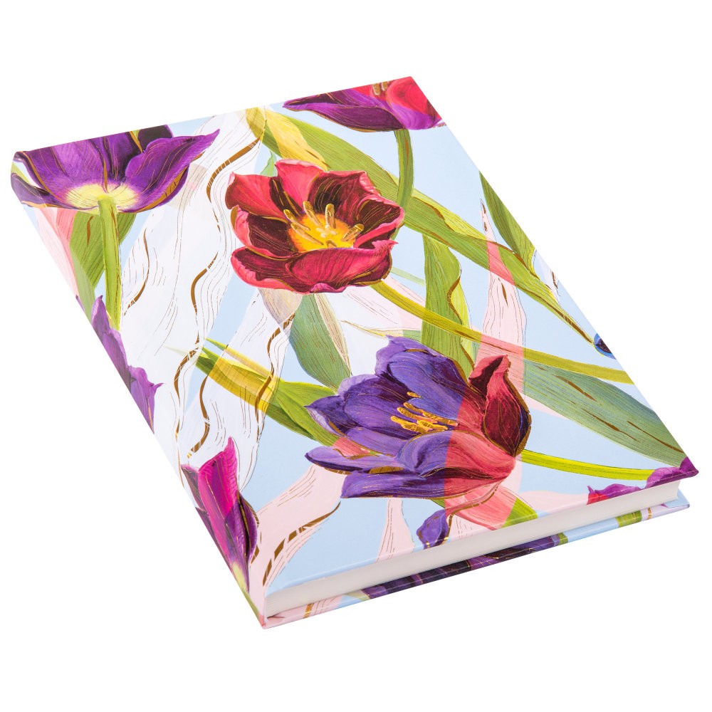 Agenda  A5 embosata Tulips