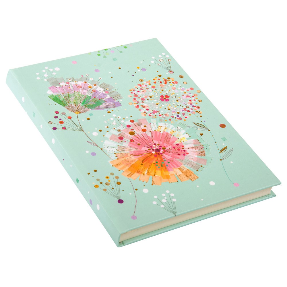 Agenda A5 embosata Primavera mint - Nitzi.ro