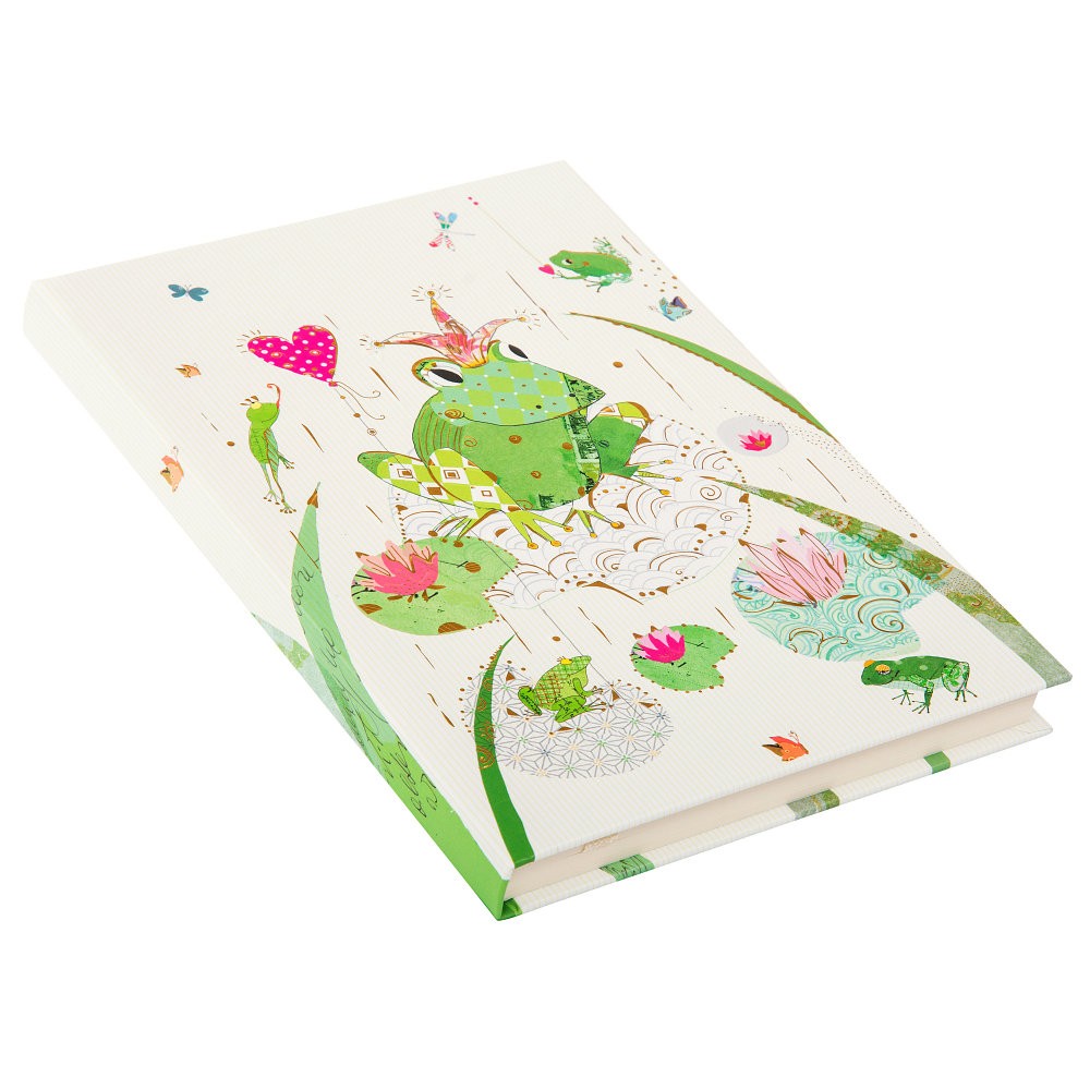 Agenda A5 embosata Frog - Nitzi.ro