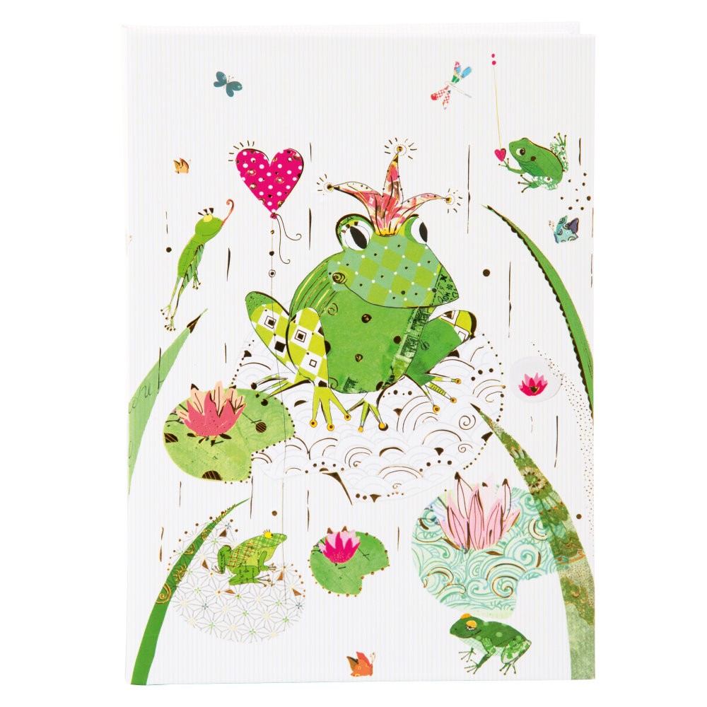 Agenda A5 embosata Frog - Nitzi.ro