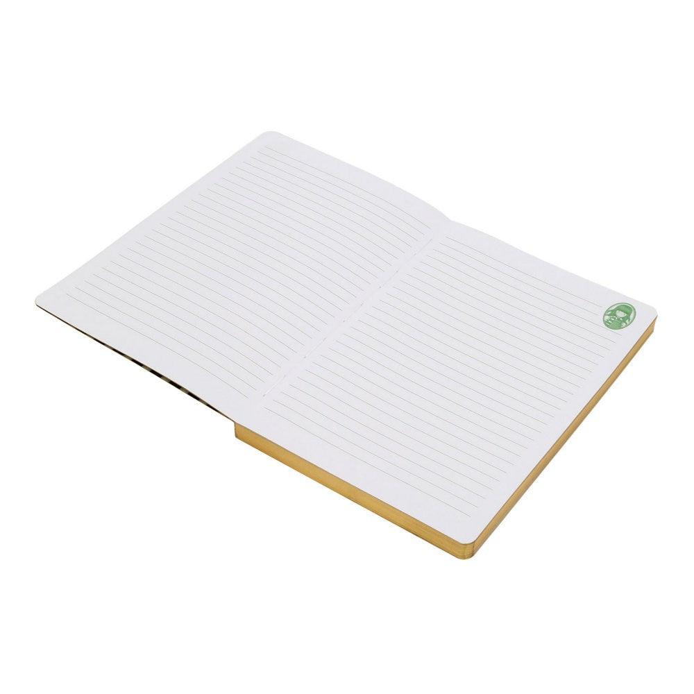Gorjuss Stripes Agenda A5 cu folie aurie - The Scarf