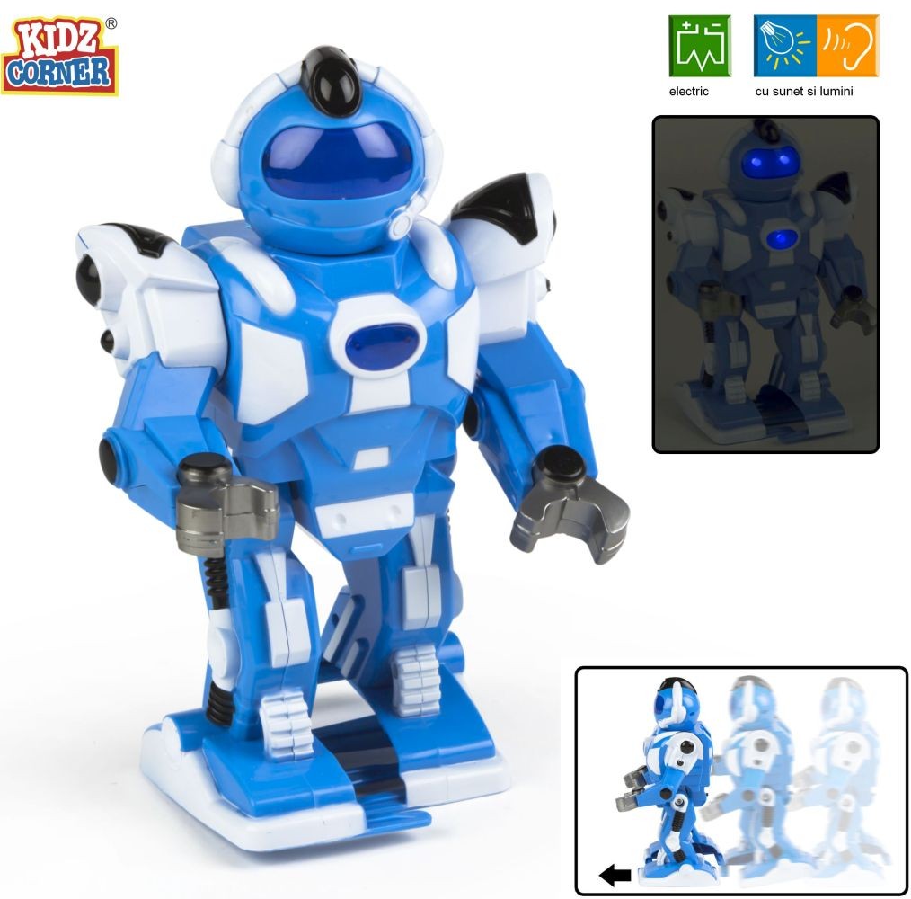 Robot interactiv electric cu lumini și sunete pentru copii