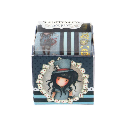 Set banda adeziva decorativa Gorjuss The Hatter - Nitzi.ro