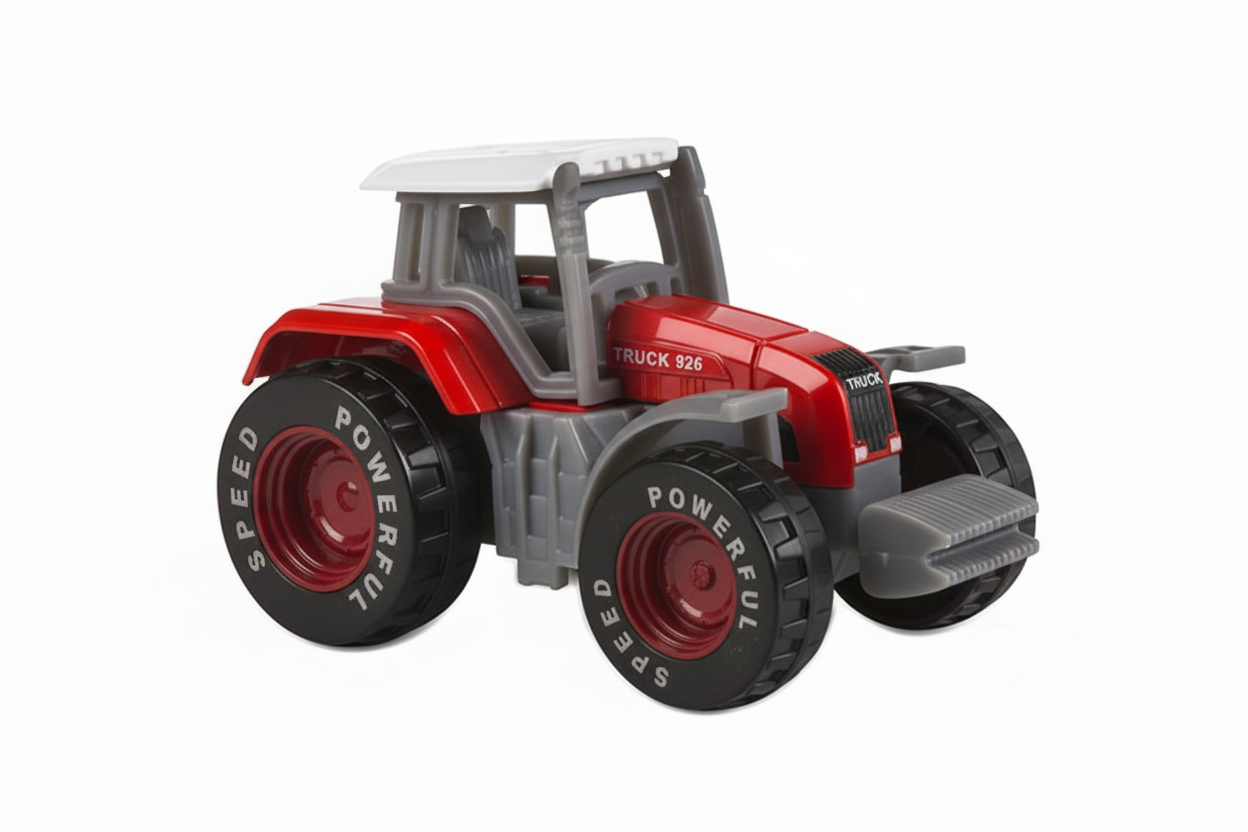 tractor in miniatura  de 8 cm, kucarie adorabila pentru copii colectionari