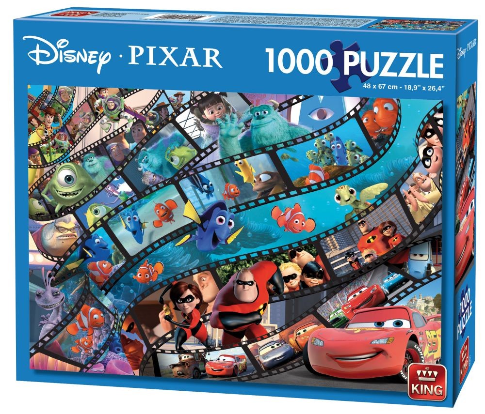 Puzzle 1000 piese Pixar movie