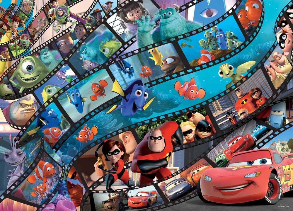 Puzzle 1000 piese Pixar movie