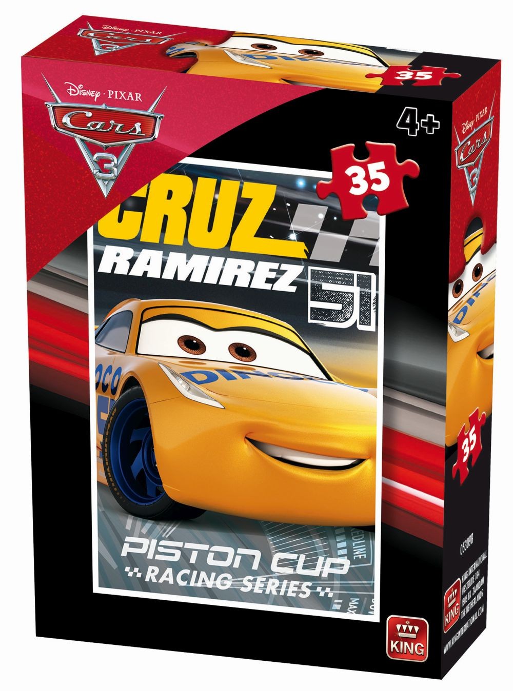 Puzzle 35 piese Disney Cars3