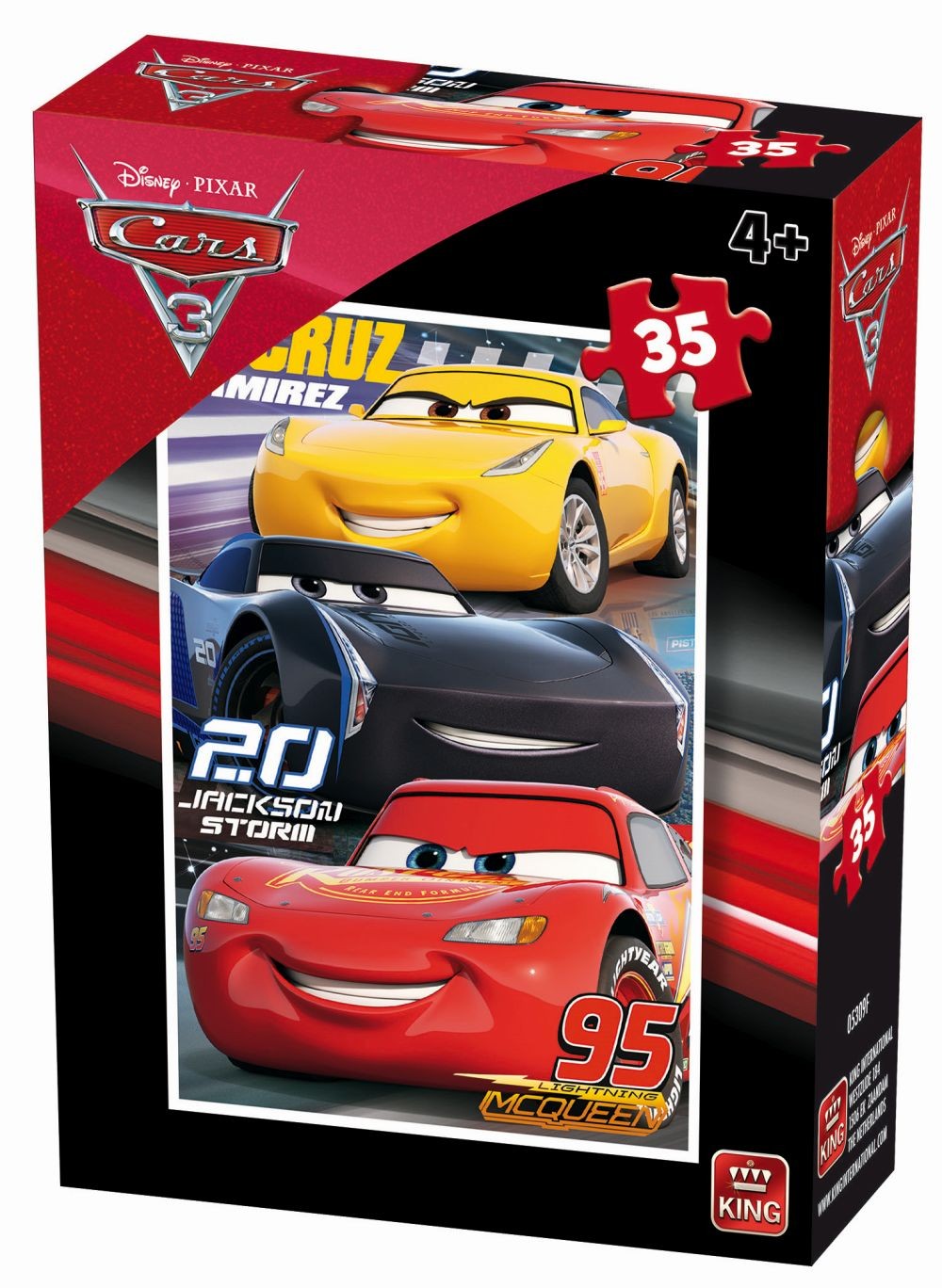 Puzzle 35 piese Disney Cars3