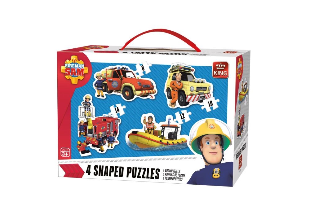 Puzzle 4in1 Fireman sam