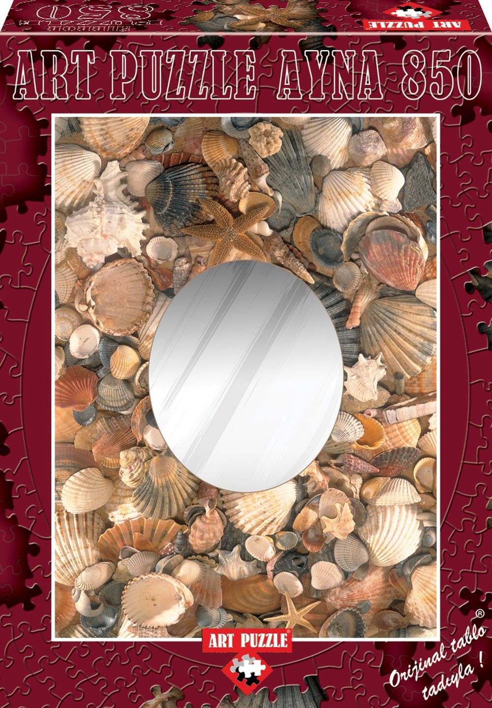 Puzzle cu oglinda, 850 piese - Smell of the sea - HELGA THAMM