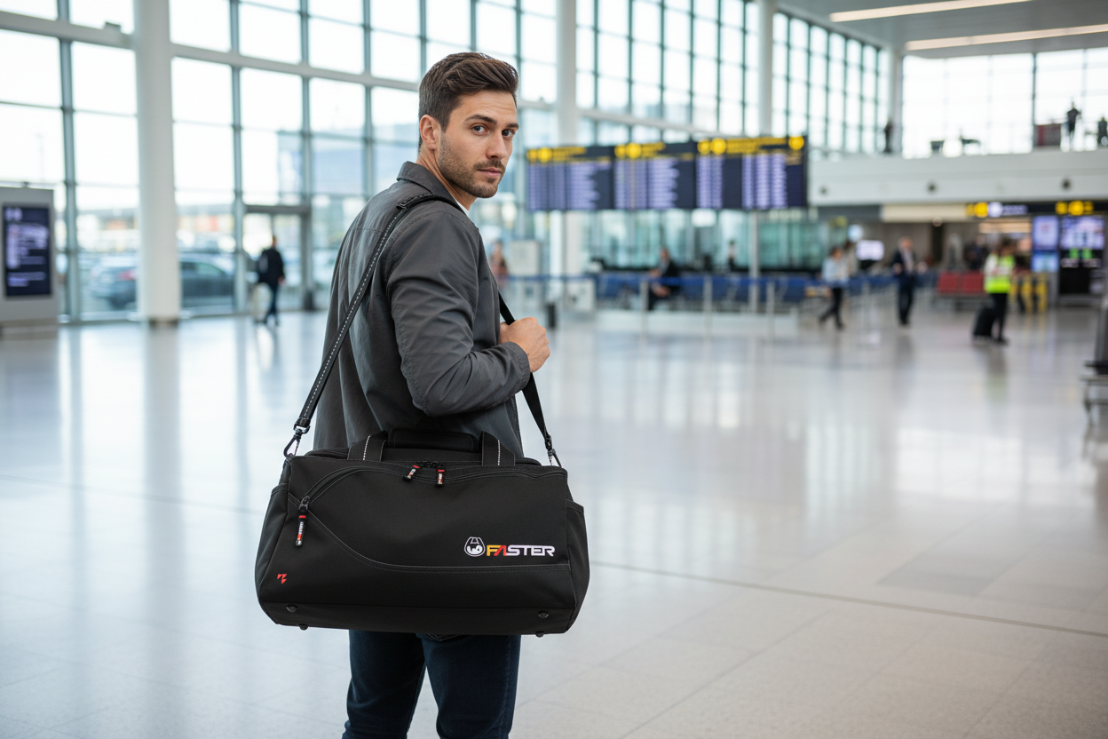 Geanta sport colectia Faster Black