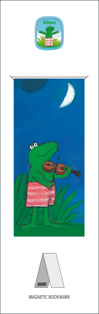 Semn carte magnetic Frog is in love-Max Velthuijs